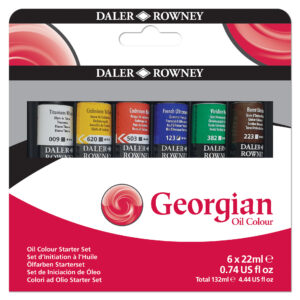 Georgian Oil Paint 22ml Introduction Set 6 pcs