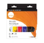 Daler-Rowney Simply Acrylic Paint 6x75ml Set