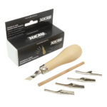 Adigraf Block Printing Professional Lino Cutters with Handle Set - Image 4