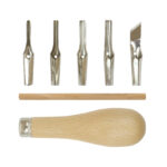 Adigraf Block Printing Professional Lino Cutters with Handle Set - Image 3