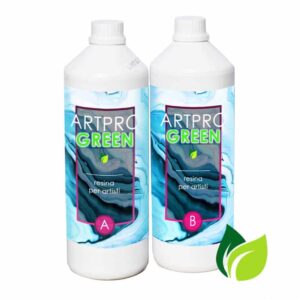 RESIN PRO Art Pro Green: High-Viscosity Clear Bio-Resin