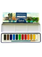 DiVolo Watercolor Box of 12 pans+1 brush